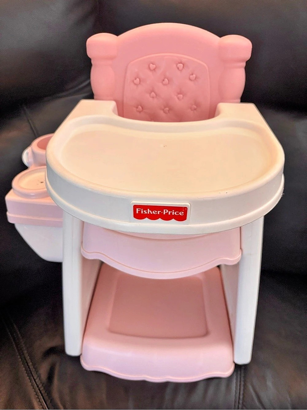 Fisher-Price Caring Touch Nursery High Chair Toy Pink & White